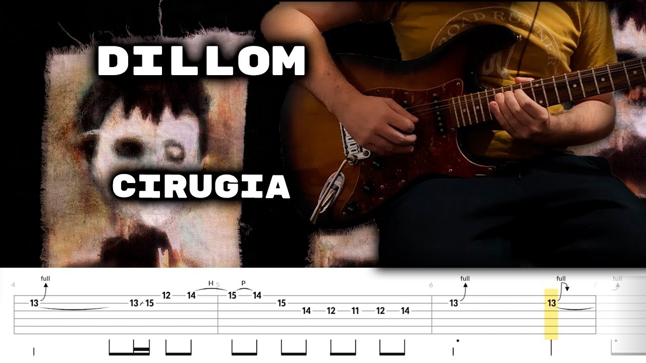 Cirugia - Dillom Cover Tutorial Guitarra [+Tabs]