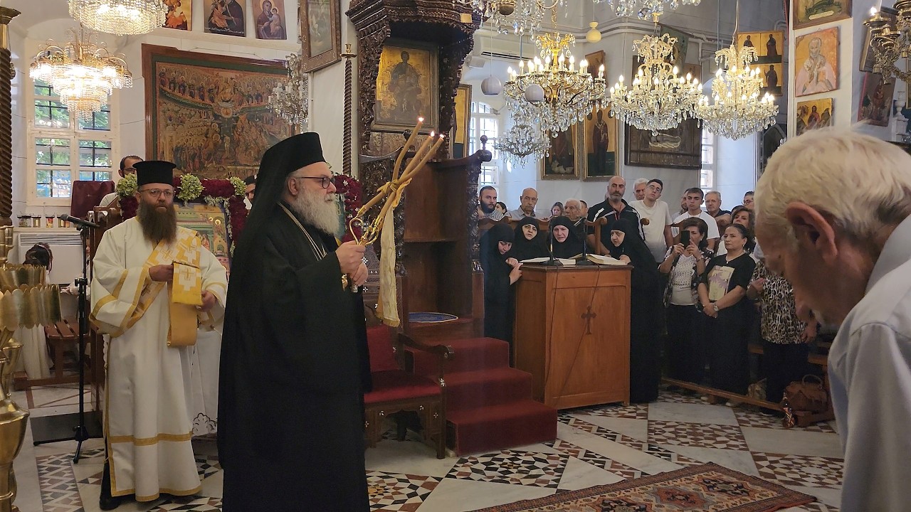 Divine Liturgy | Saydnaya Monastery | Syria | مقتطفات من صلاة السحرية | صيدنايا | سوريا | 08-09-2023