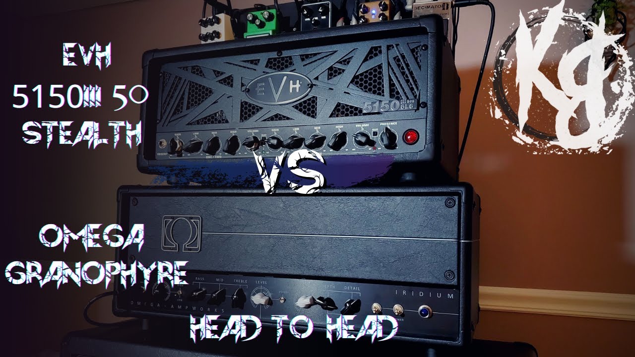 ОДИН НА ОДИН — EVH 5150III 50 Stealth против Omega Granophyre / Iridium