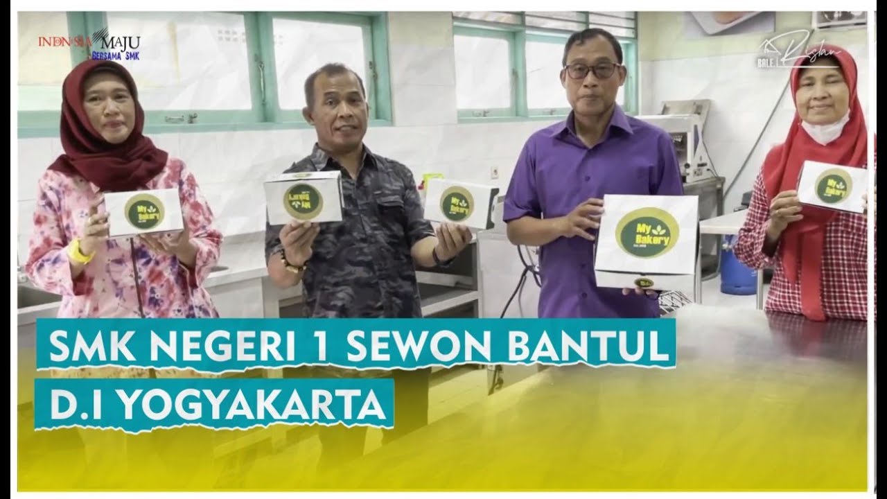 Bertandang ke SMKN 1 Sewon, Bantul, Yogyakarta