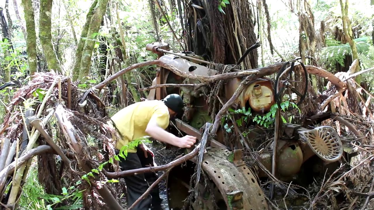 Searching for an 80 year old tractor abandoned in the woods