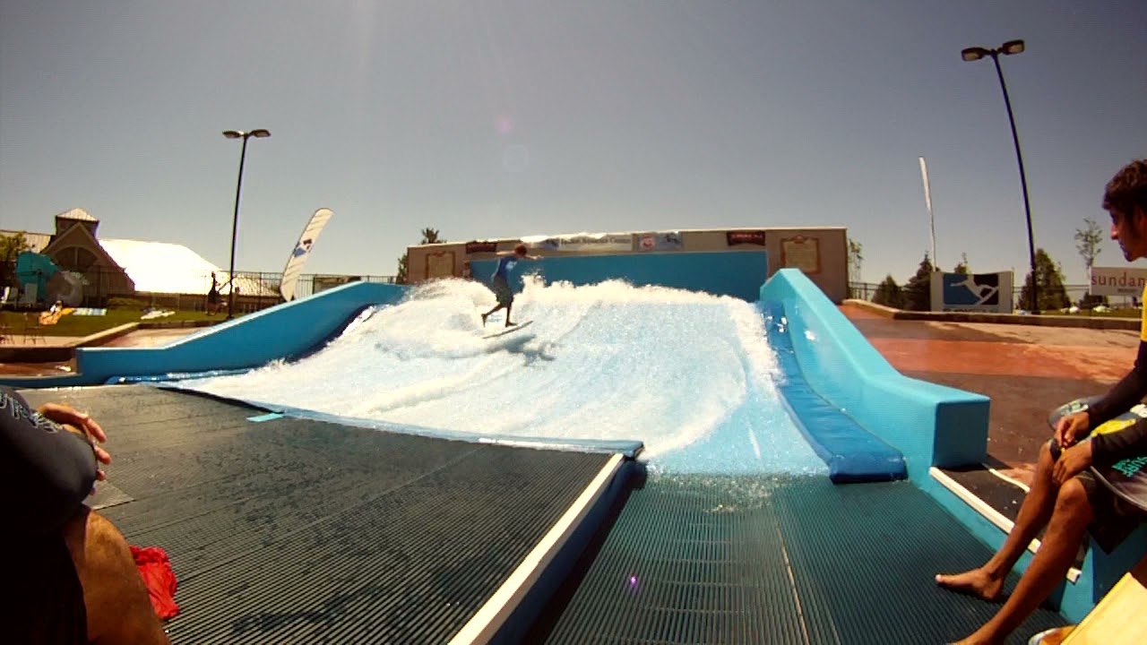 Eric Silverman at Lindon Aquatic Center for the FlowRider FLOW Tour Contest Competition