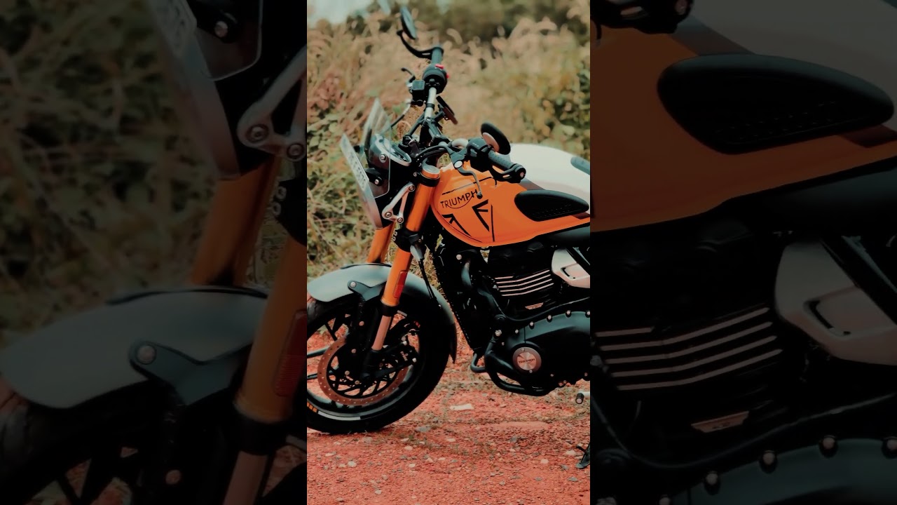 The Triumph Speed 400: Experience the real Triumph. #ForTheRide #TriumphSpeed400