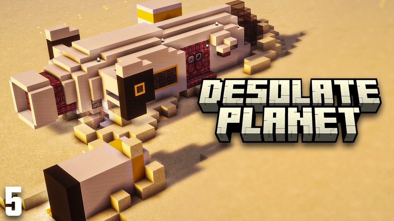 Minecraft: Desolate Planet Ep. 5 - Getting Stressed