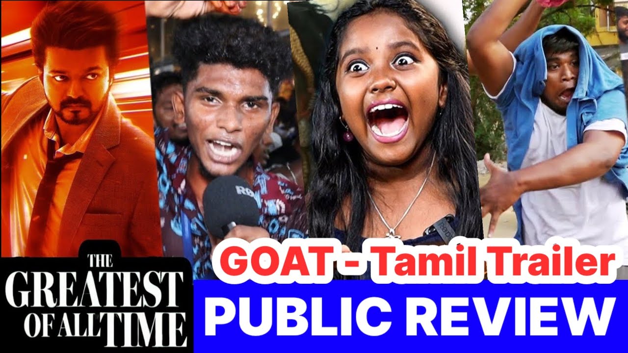 GOAT - Tamil Trailer | Thalapathy vijay | VenkatPrabhu | Goat trailer review | Goat official trailer