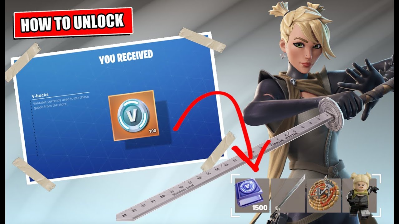 How to complete the Ninja Sarah challenges and get 1500 vbucks
