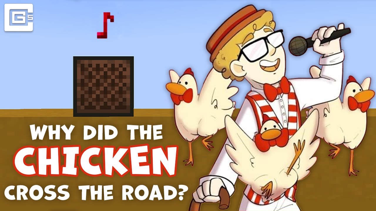 Why Did The Chicken Cross The Road? - CG5 - Minecraft Note Block Cover || NotBlocc