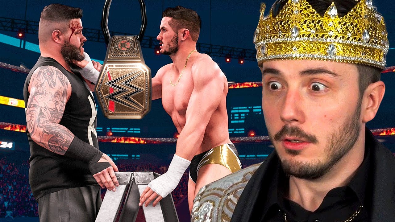 WWE 2K24 MyRISE - I Fought KO in a TLC Match!