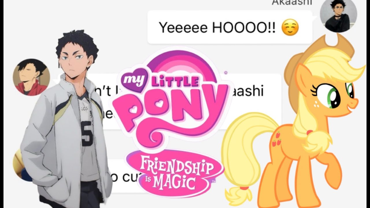 Akaashi Shakes Things Up | Haikyuu x MLP | Shake Things Up | Haikyuu Text Skit | Lyric Prank