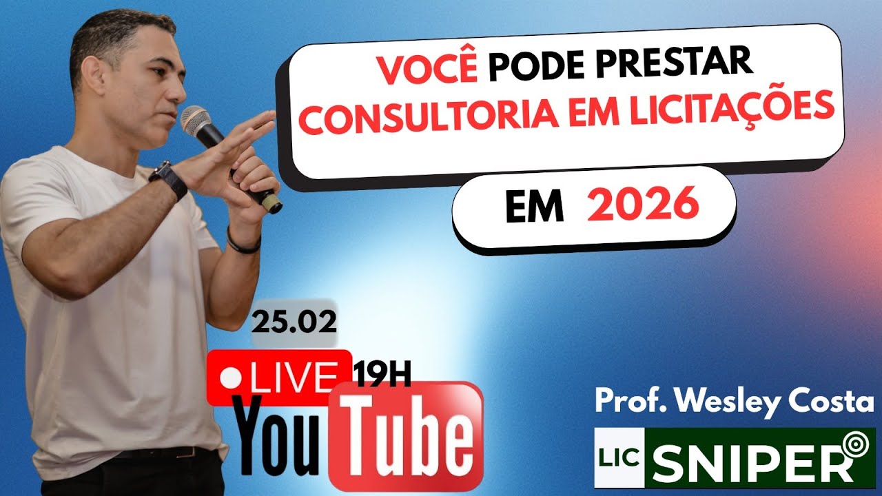 Você pode prestar consultoria em licitações em 2026