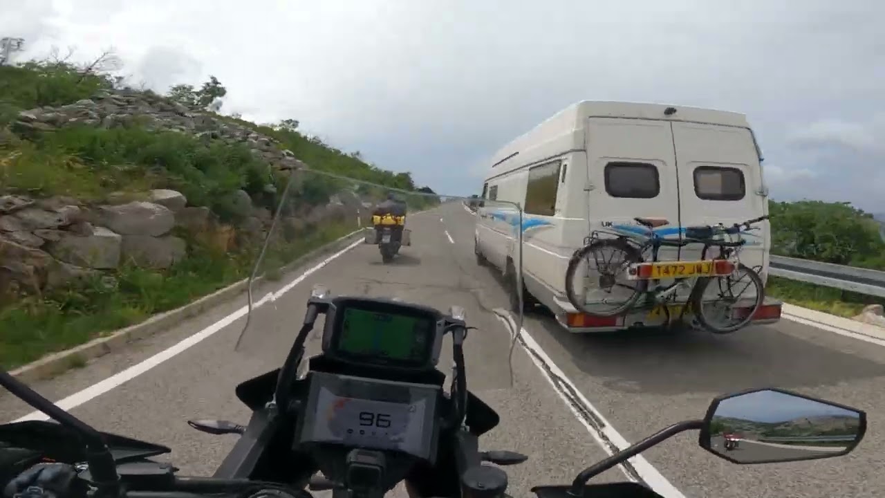 Kroatien Küstenstraße KTM 1290 SUPERADVENTURE S 2023