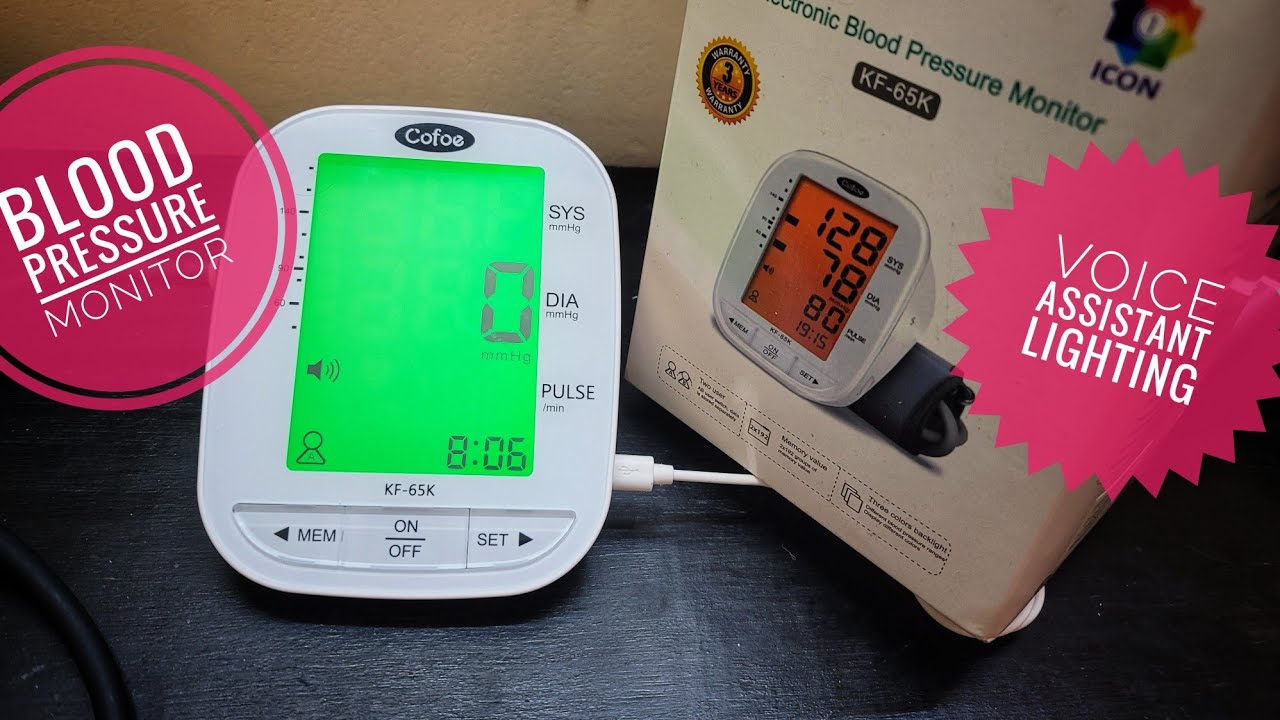 Cofoe Electronic Blood Pressure Monitor(KF-65K) Unboxing