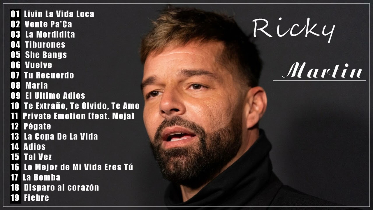 Ricky Martin Greatest Hits - The Very Best Of Ricky Martin | music pro