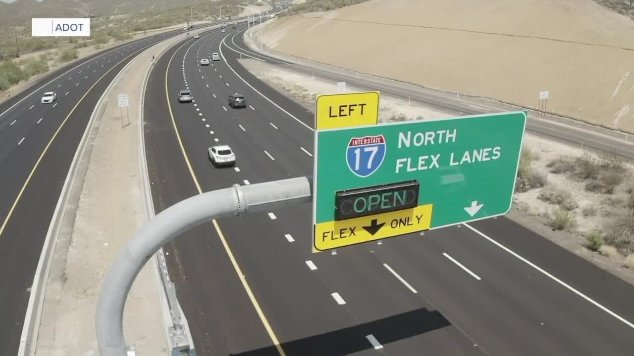 Arizona's new reversible highway lanes designed to ease holiday traffic congestion