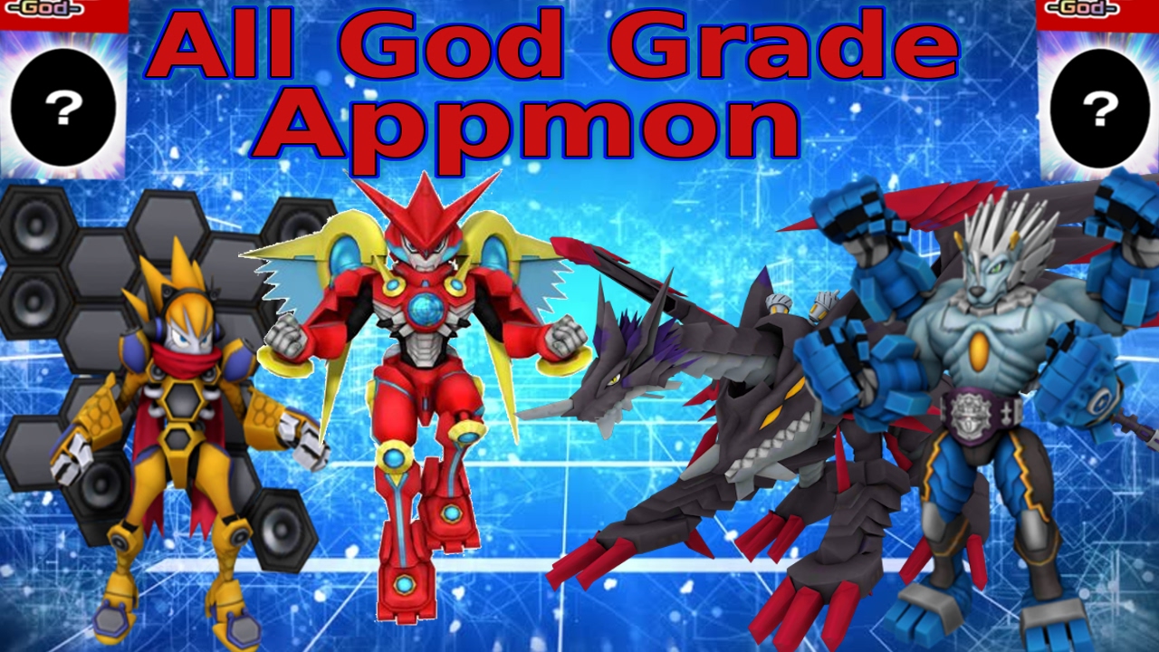 All God Grade Appmon And Gaiamon Finally Revealed