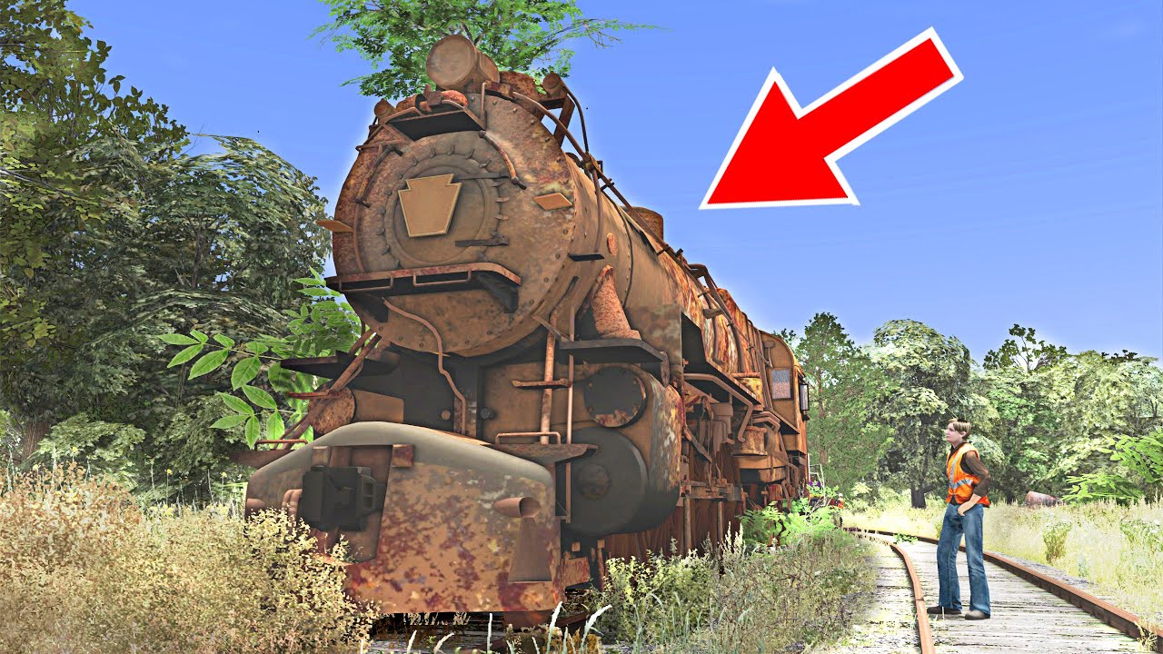 Very Rusty Locomotive in Deplorable State!