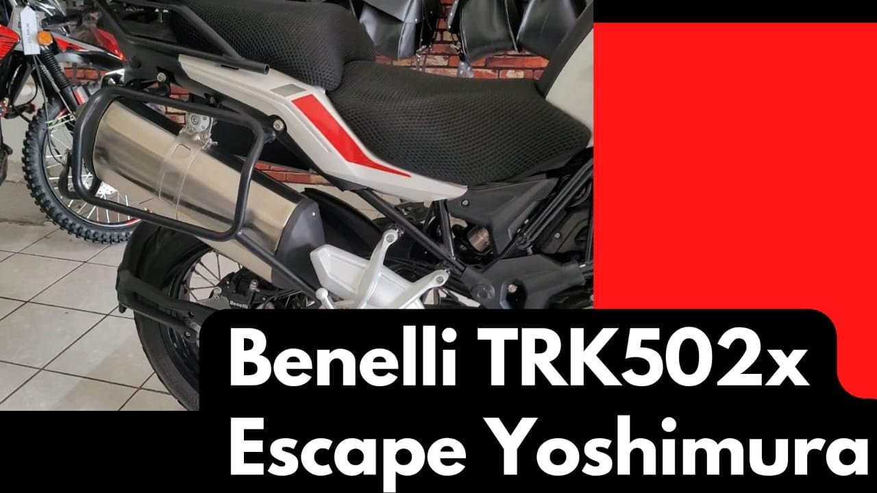 Benelli TRK502X con Escape Yoshimura | Instalación de Escape a Motocicleta Benelli