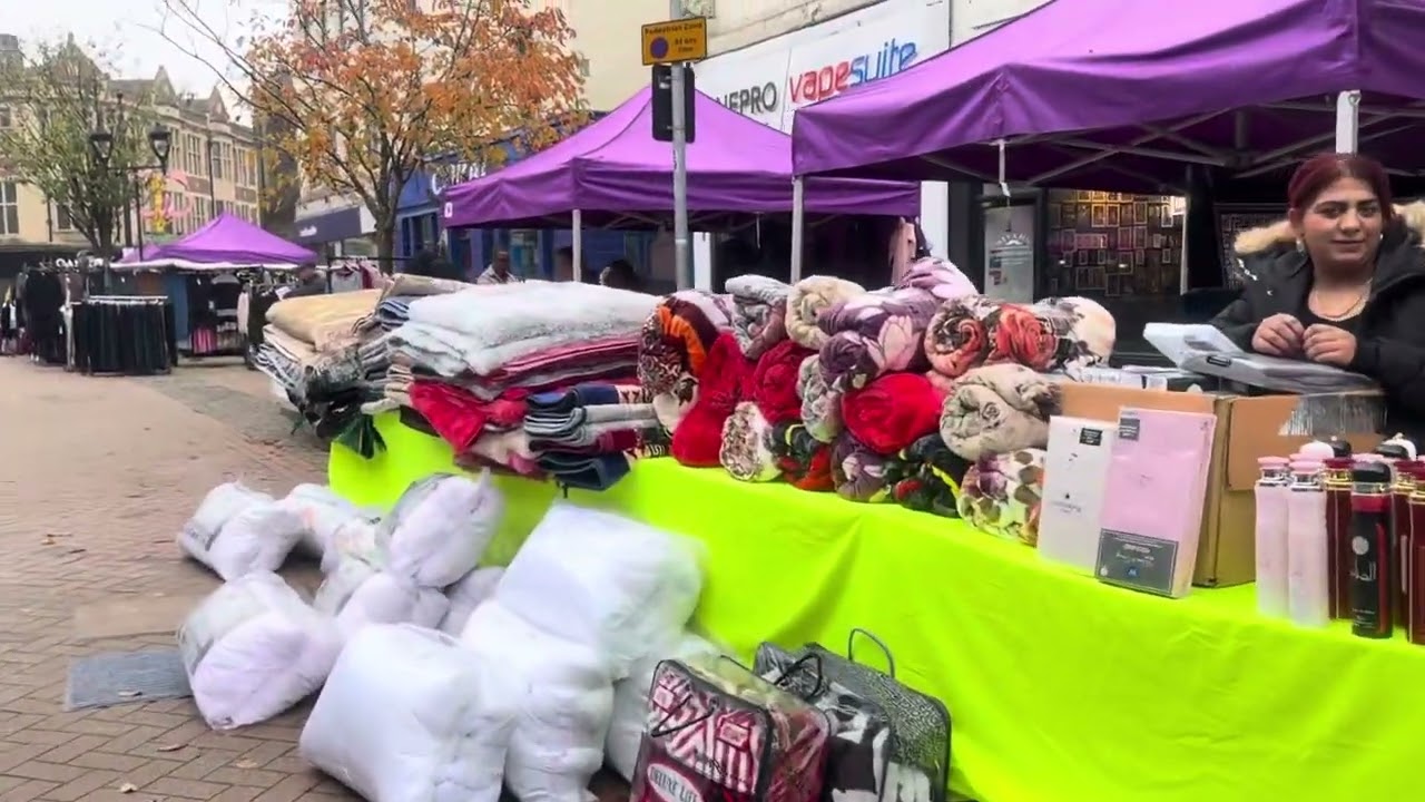 Come to the Rotherham market with me |UkinformationwithRobinaEjaz| 🛍️