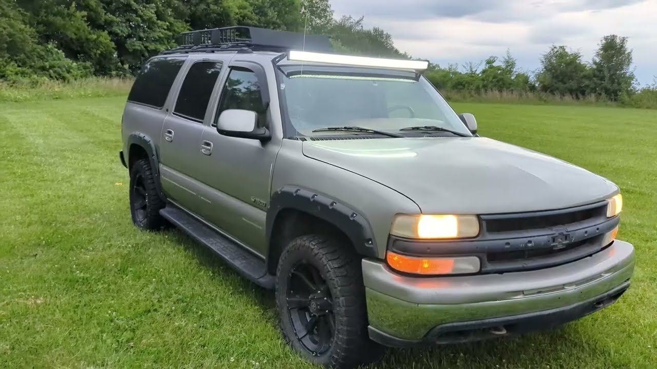 Installing a LIGHT BAR on a 1999-2007 Chevy Truck  Suburban Tahoe Silverado Yukon Escalade #3W1B
