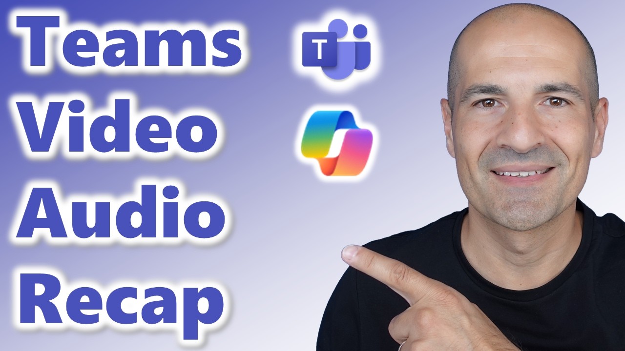 Microsoft Teams Video Recap with Copilot 🤖 | New AI Meeting Highlights Explained
