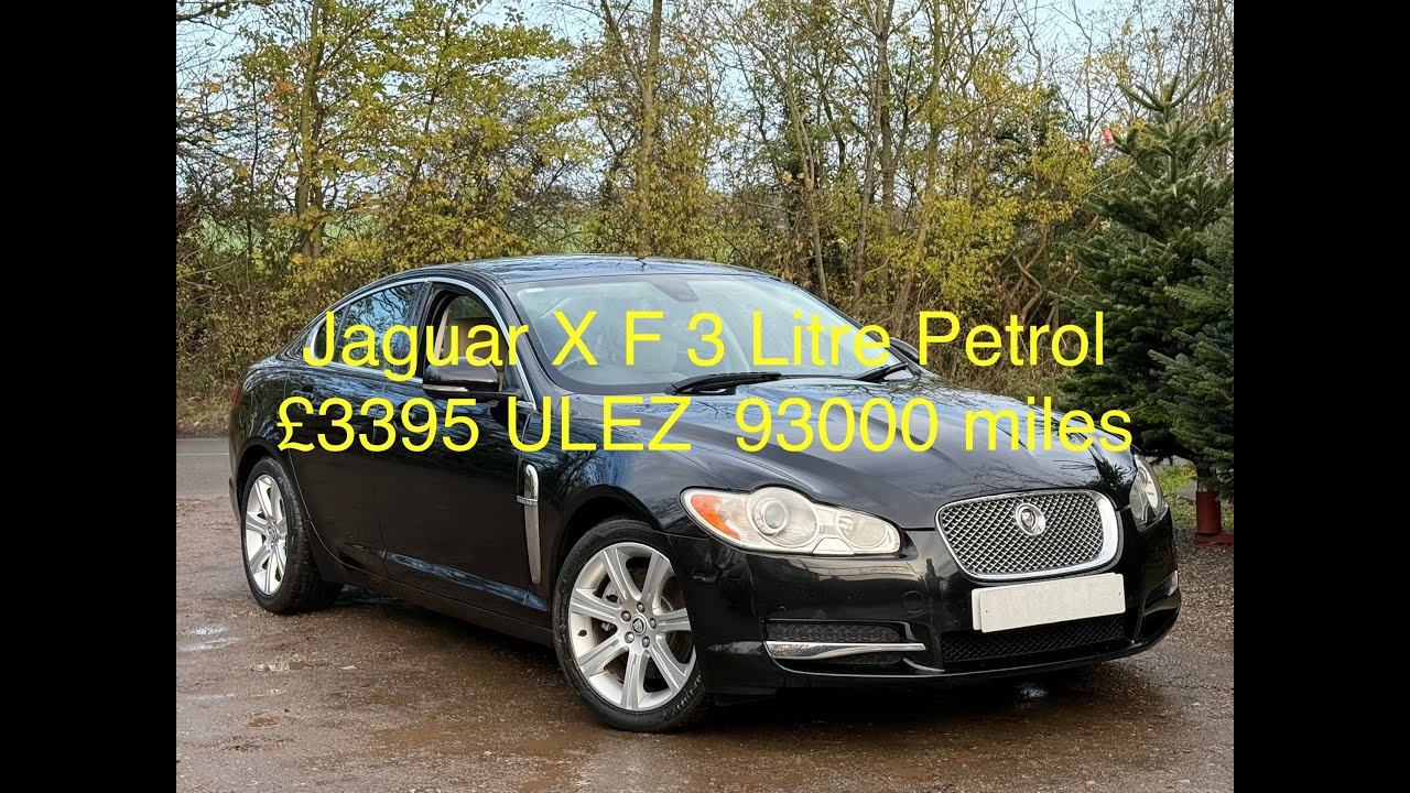 JAGUAR XF 3.0 LITRE PETROL VERY RARE 93000 MILES £3395 CALL 0870474550