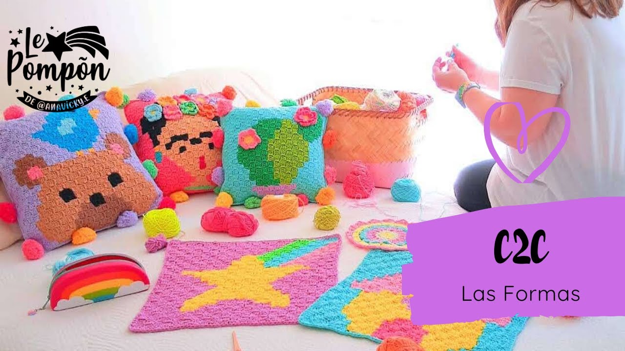 Corner to Corner Crochet - Las formas