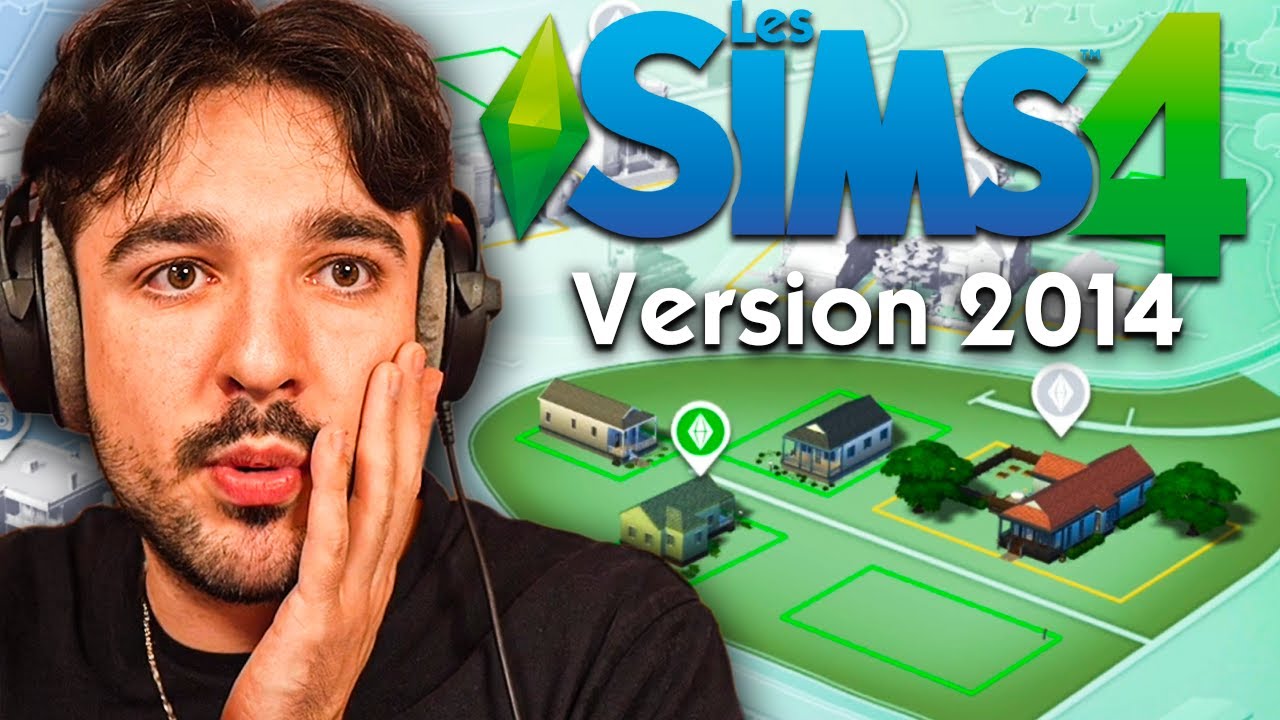 On joue &agrave; la TOUTE PREMI&Egrave;RE VERSION des Sims 4 🤯 (celle de 2014)
