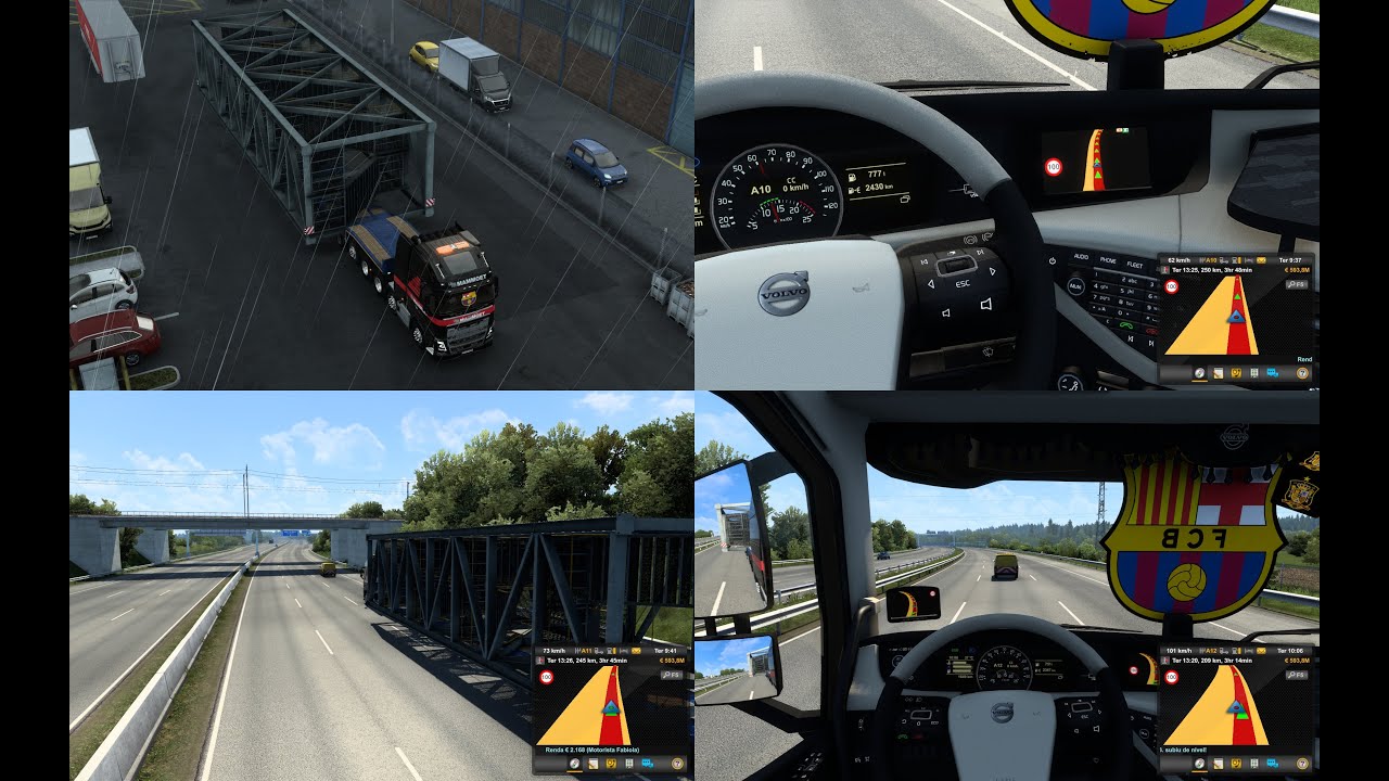 ETS2 1.46.2.2S 002/12/0877/2022 SPEED 100 KM/H SPECIAL TRANSPORT BY RODONITCHO MODS 1.0 1.40 1.46