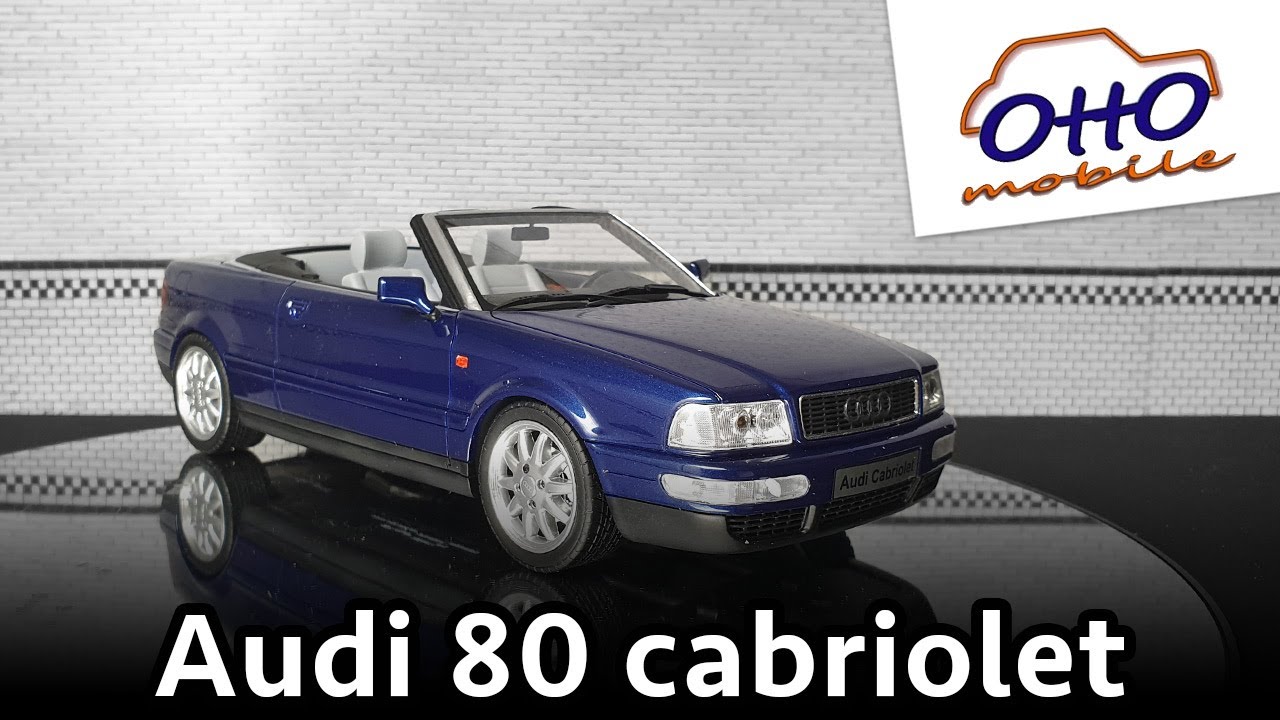 AUDI 80 CABRIOLET, OttOmobile 1/18 (OT806) #4