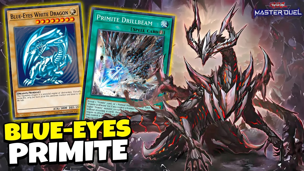 DRAG&Atilde;O BRANCO PRIMITA NO MASTER DUEL!! BLUE-EYES T&Aacute; FORTE DEMAIS!!