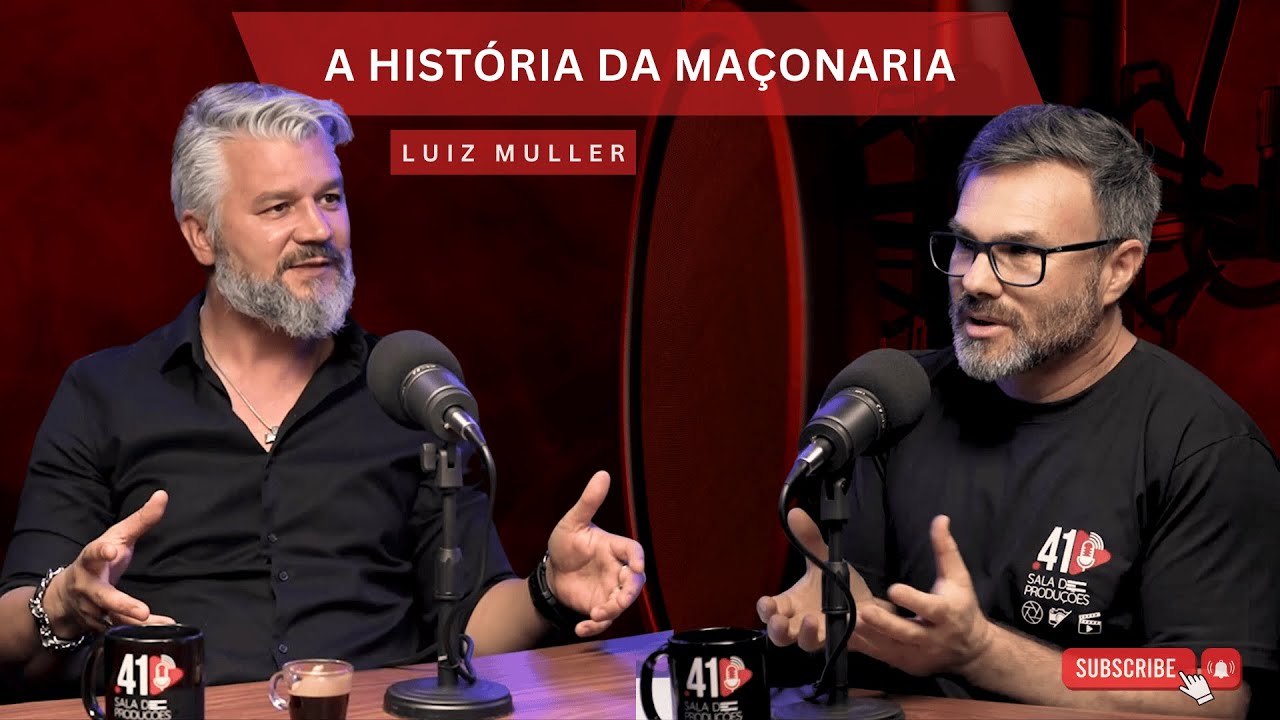 A Hist&oacute;ria da Ma&ccedil;onaria com Luiz Muller - # 1 Pedra Bruta Podcast