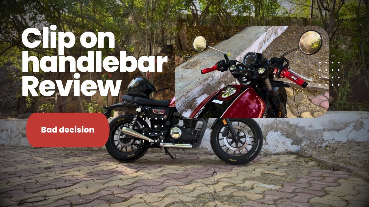 CB350RS CLIP ON HANDLEBARS🔥