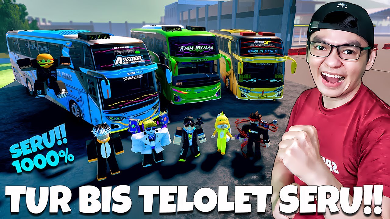 KOCAK 1000%!! Tour BUS Telolet Terseru & Kita Temukan RAHASIA Aneh 🥶🥶🥶 || Meja Basuri Indonesia