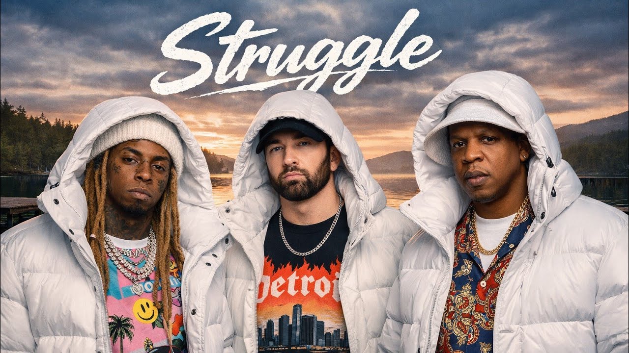 Lil Wayne,Eminem tf Jay Z - STRUGGLE – Pain Built This 🔥