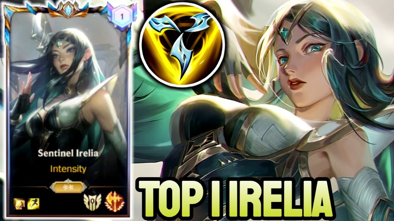 WILD RIFT IRELIA - TOP 1 IRELIA GAMEPLAY - CHALLENGER RANKED
