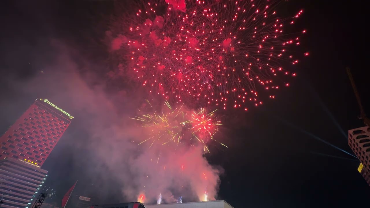 Happy New Year 2024 from Tirana, Albania