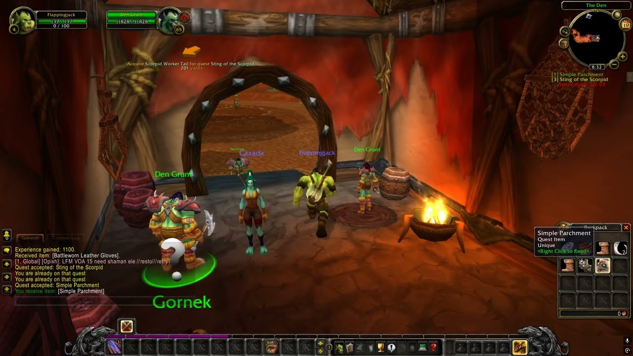 world of warcraft (WARMANE ONYXIA) warrior 1-6
