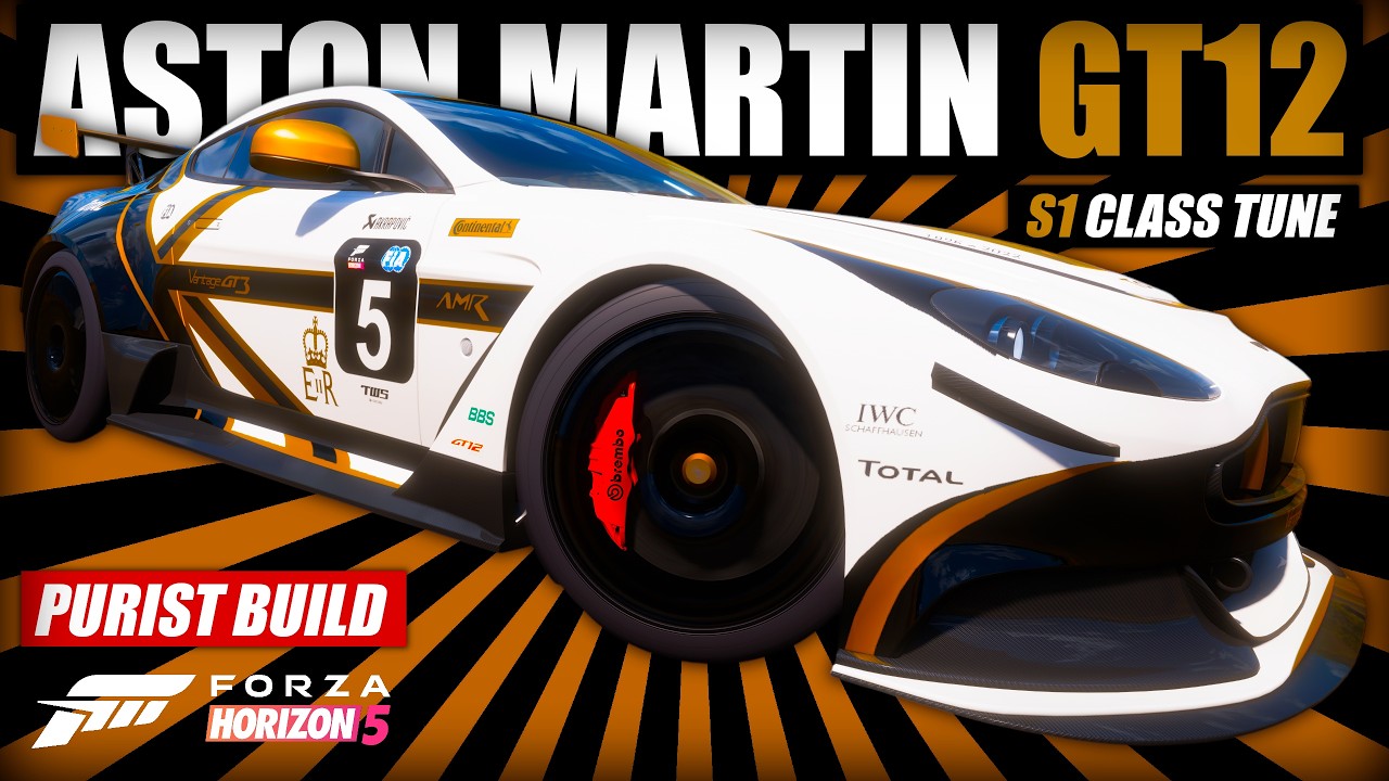 2015 Aston Martin Vantage GT12 Road Race Build with Tune | S1 Class | Forza Horizon 5 Online