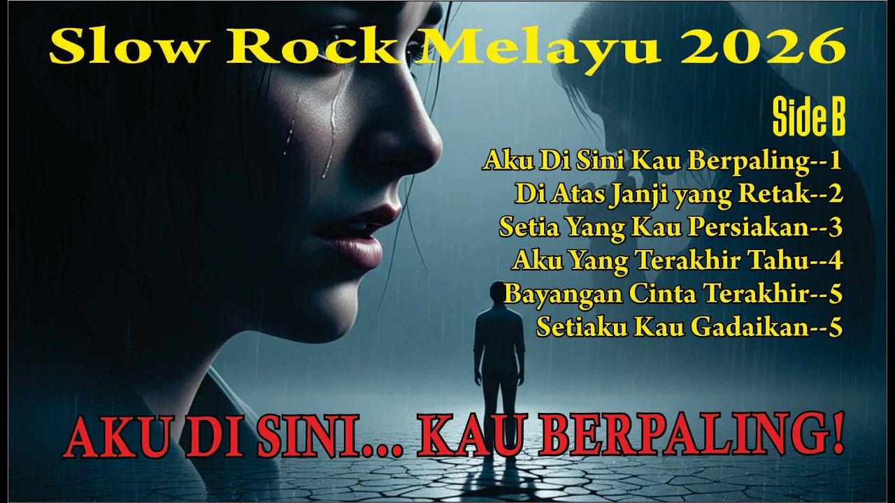SLOW ROCK MALAYSIA 2026 💔 Aku Di Sini Kau Berpaling – Setiaku Kau Gadaikan di Atas Janji yang Retak