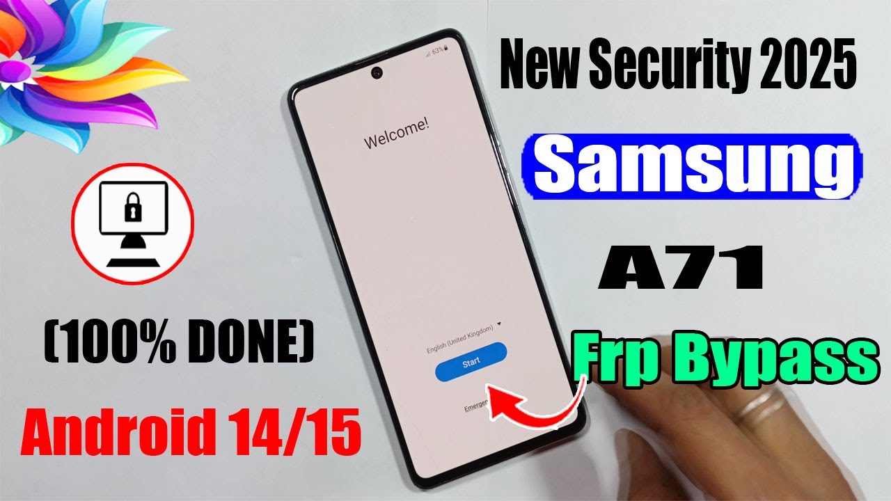 Samsung A71 FRP Bypass Android 14/15 |Google Account Unlock Without Pc (100% DONE)