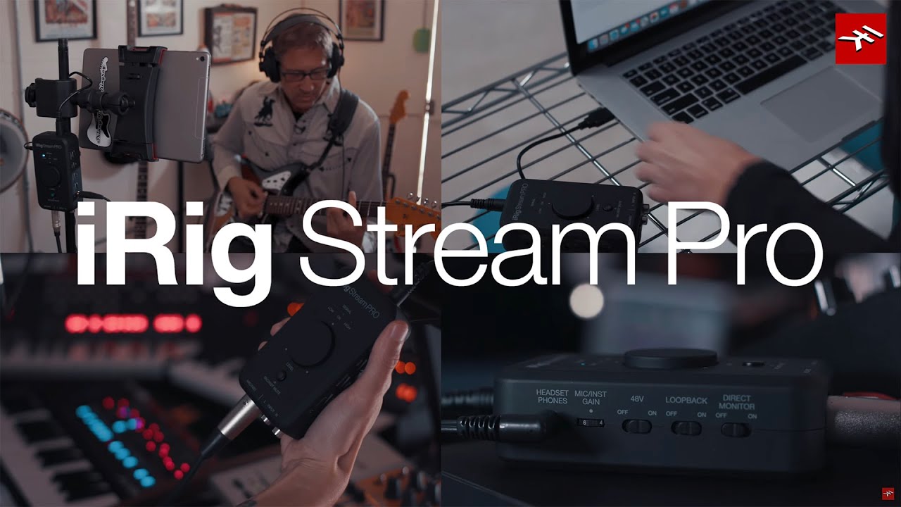 Обзор потокового аудиоинтерфейса iRig Stream Pro с 4 входами и 2 выходами
