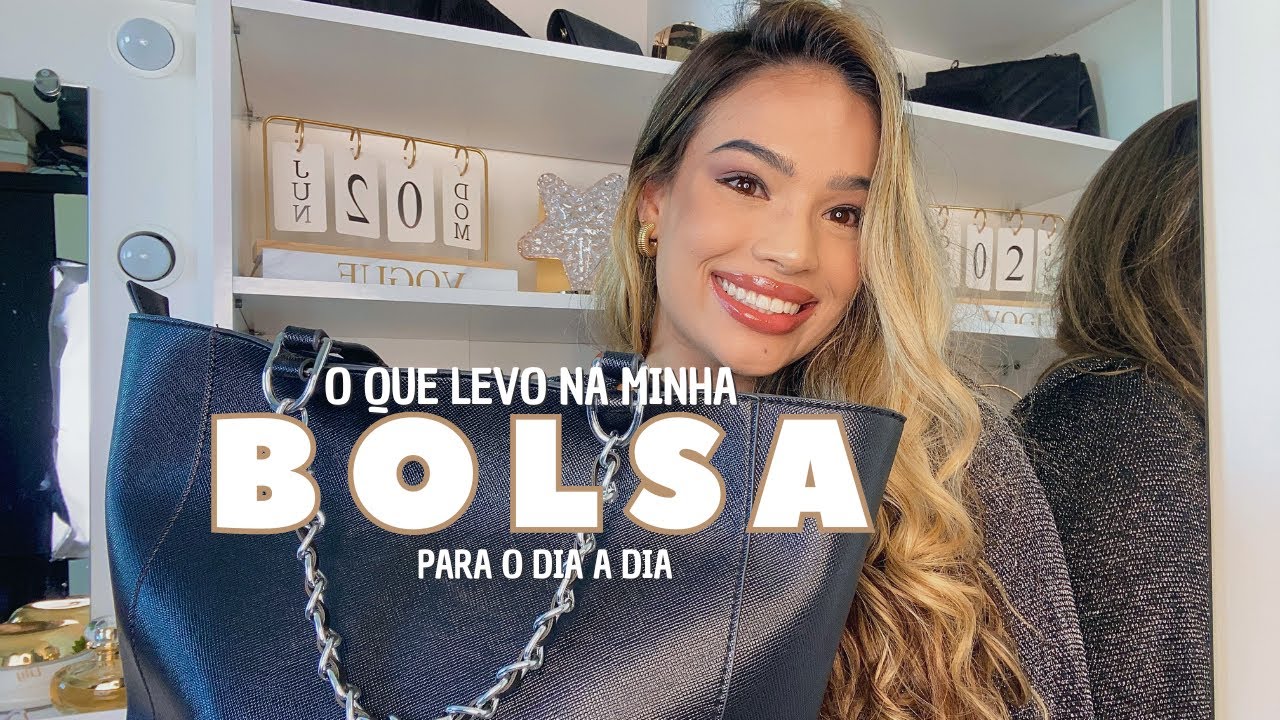 TUDO QUE LEVO NA MINHA BOLSA PARA O DIA A DIA 👜#tourpelabolsa#oquelevonabolsa#bolsa