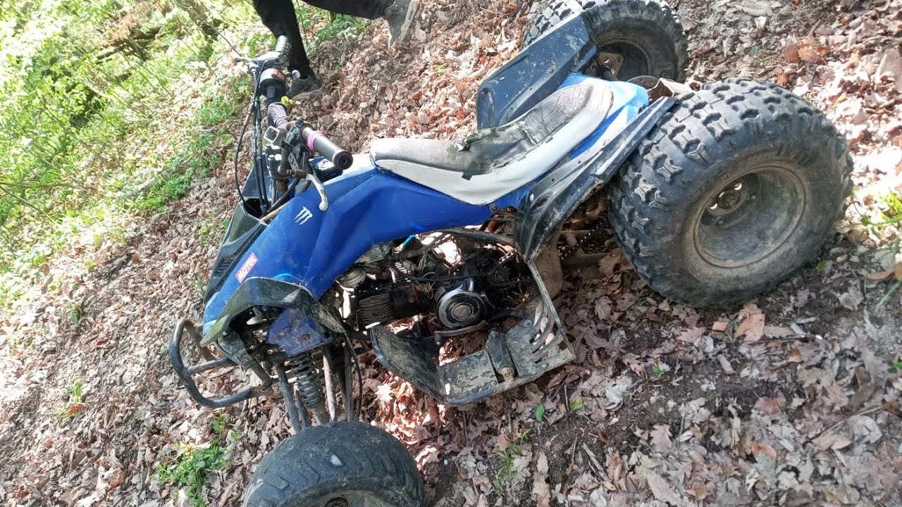Atv vlog (am lăsat atvu în pădure)