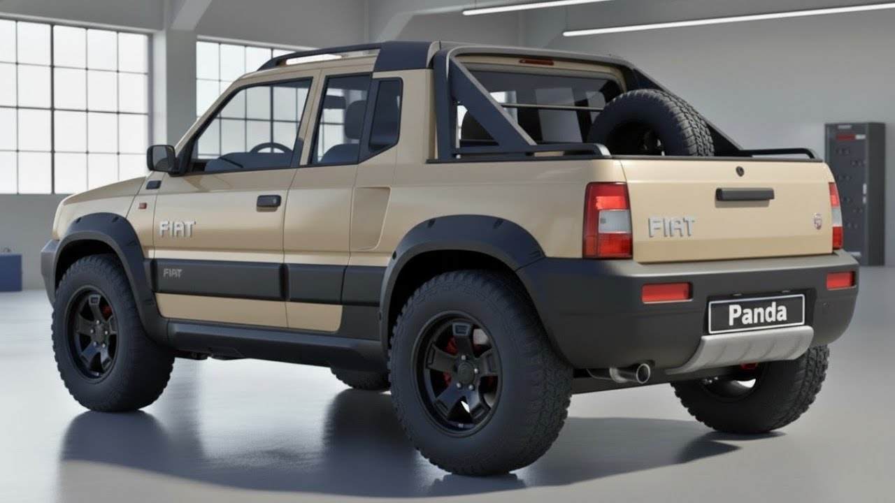 😱 Piccola ma INARRESTABILE! Fiat Panda 4x4 Pickup 2026 sconvolge tutti 💪🚙