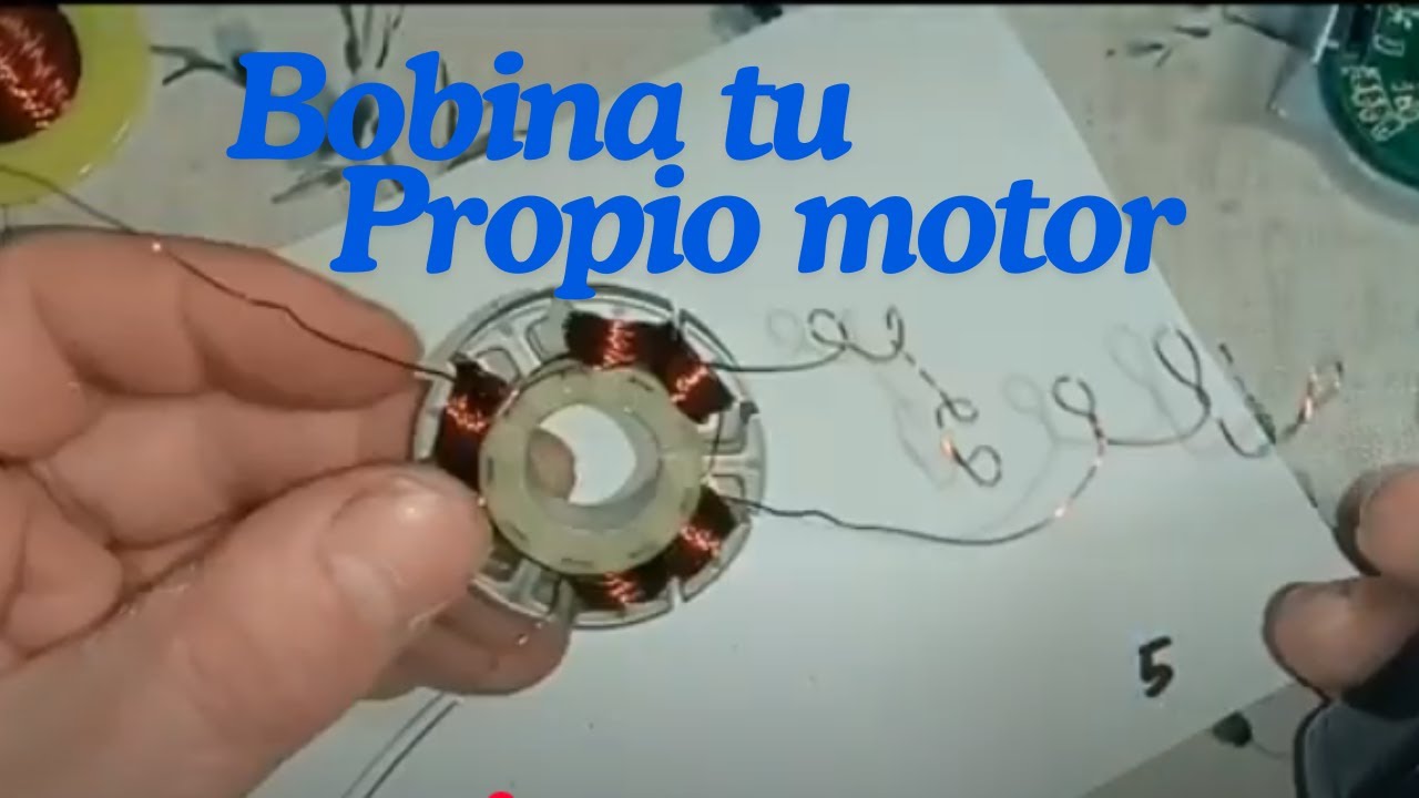 Bobinado de un motor sin escobillas (Brushless)