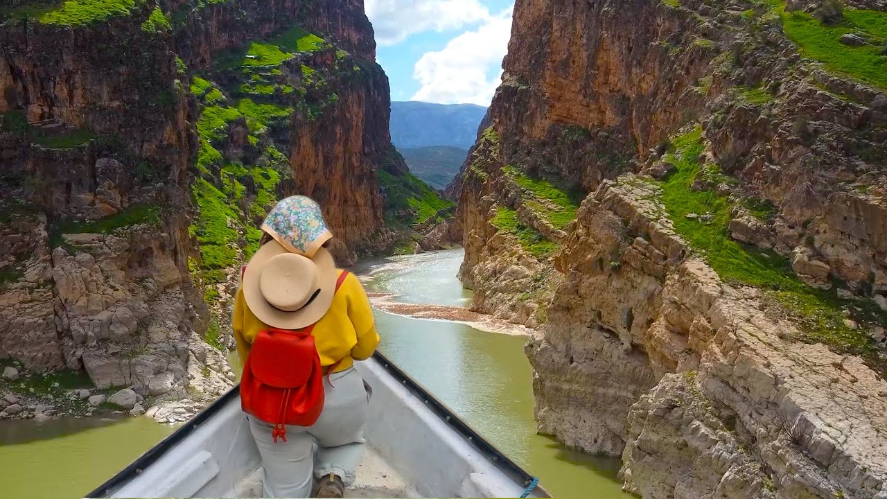 سفر به تنگه کافری ایلام جاده رو آب برده بود❌