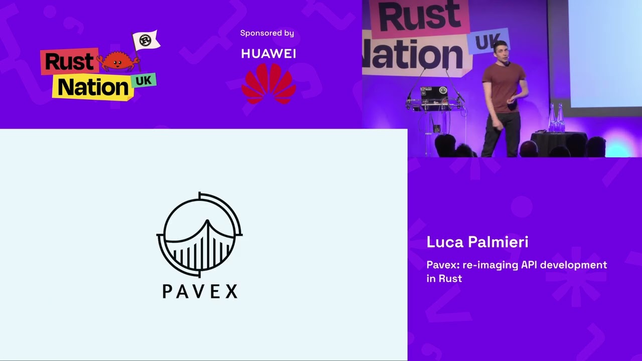 Luca Palmieri - Pavex: re-imaging API development in Rust