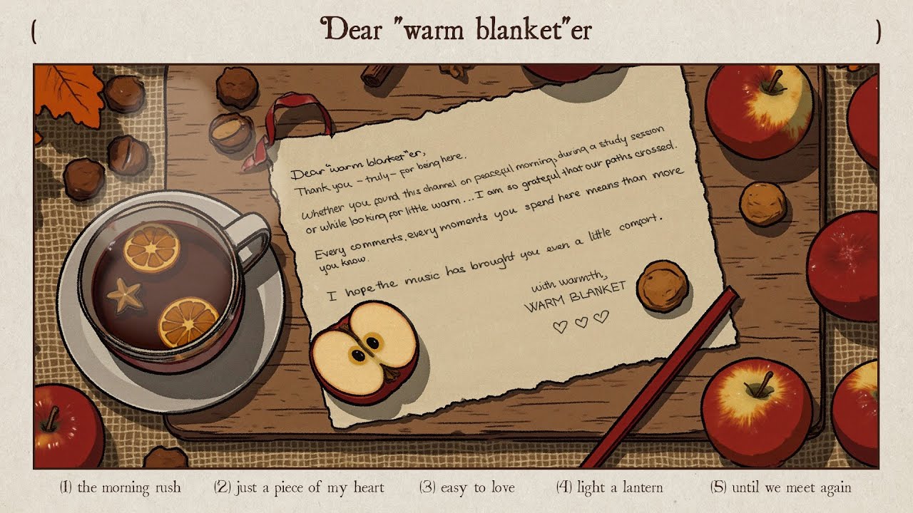 dear warm blanket viewers, you are an apple of my eye