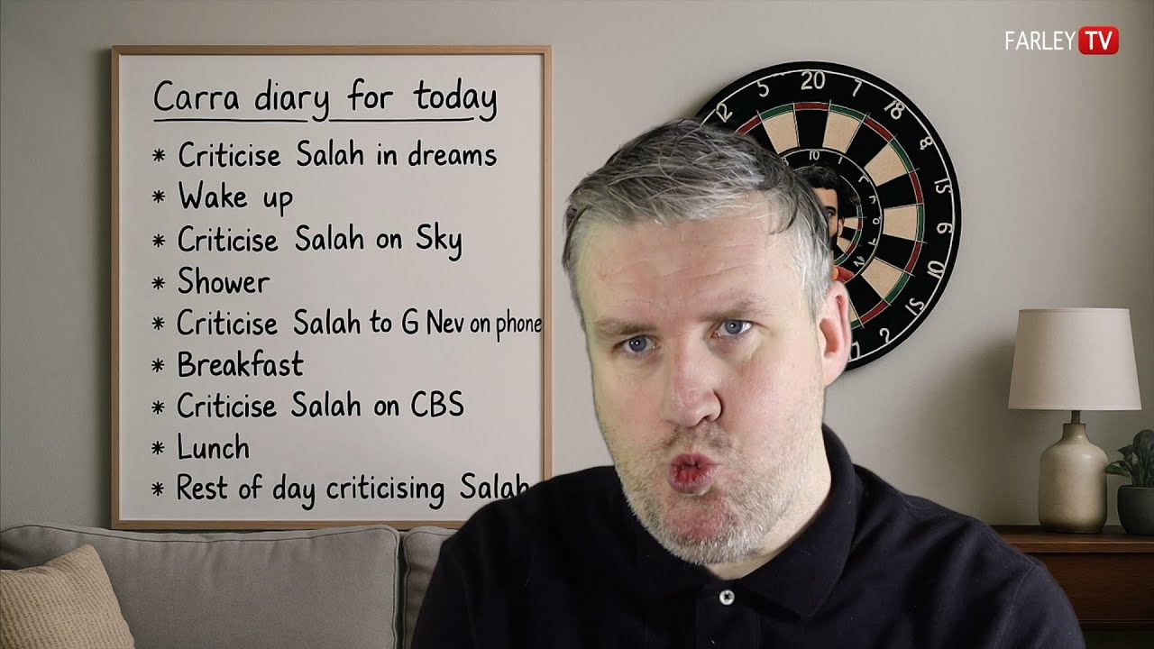 Jamie Carragher ''Mo Salah is a disgrace''