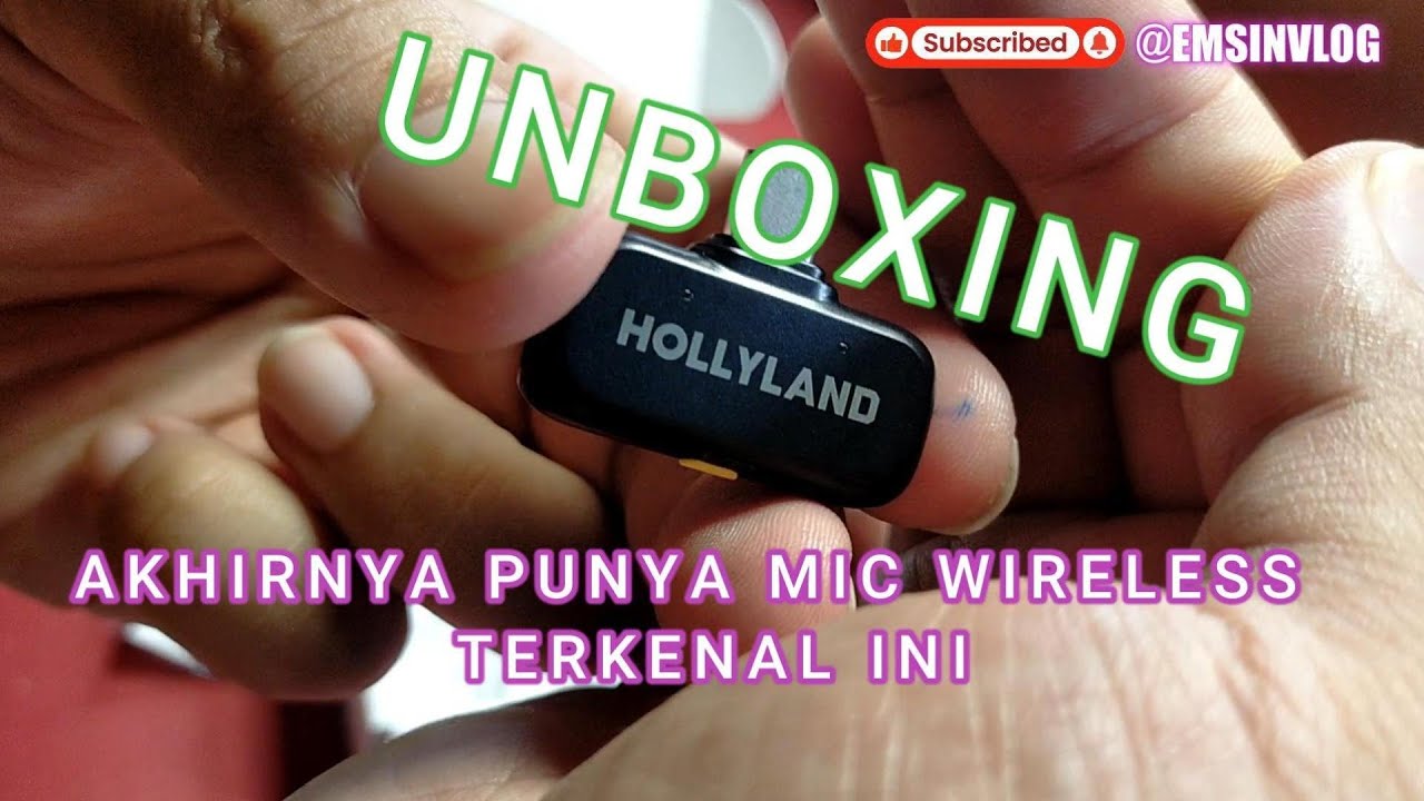 MIC HOLLYLAND LARK A1 Paling Budget akhir 2025 Keren Banget | EMSINVLOG #travelvlog #hollylandtech